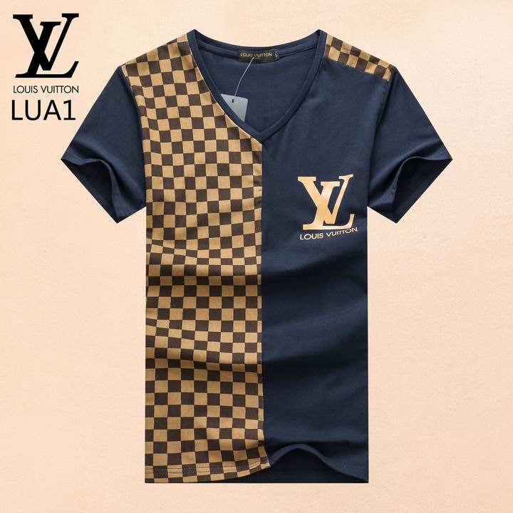 cheap Louis Vuitton V-neck T-shirts for men