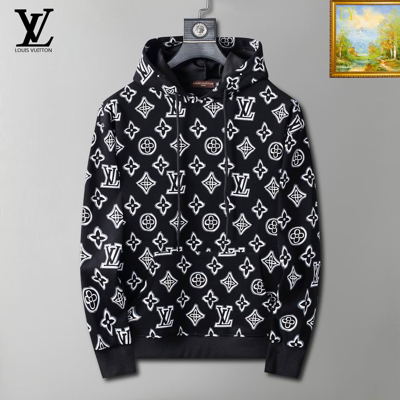 Louis Vuitton men hoodies-LV8105H cheap