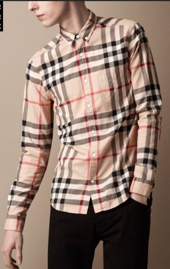 burberry shirt mens cheap