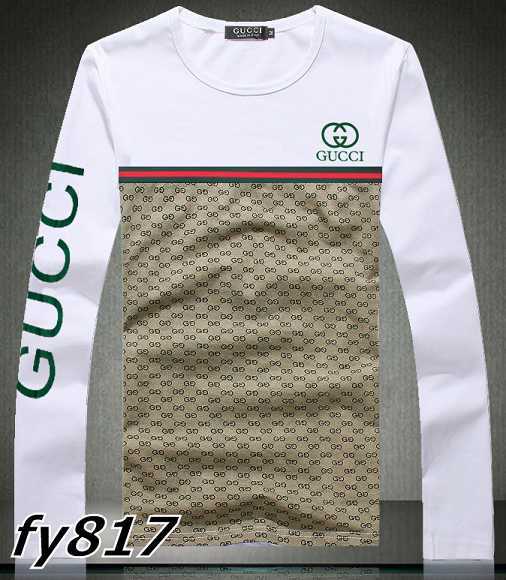 cheap gucci long-sleeve t-shirts for men