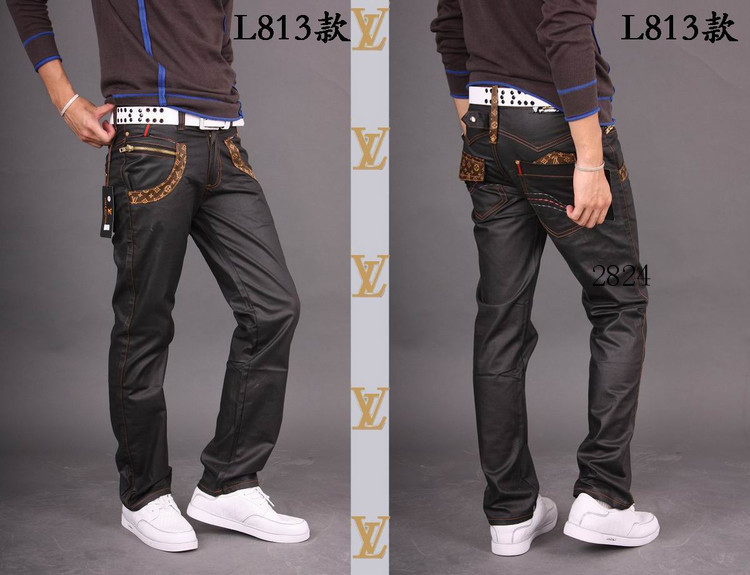 Louis Vuitton men jeans-LV7873M : cheap shoes,clothing,belts,sunglasses,hats