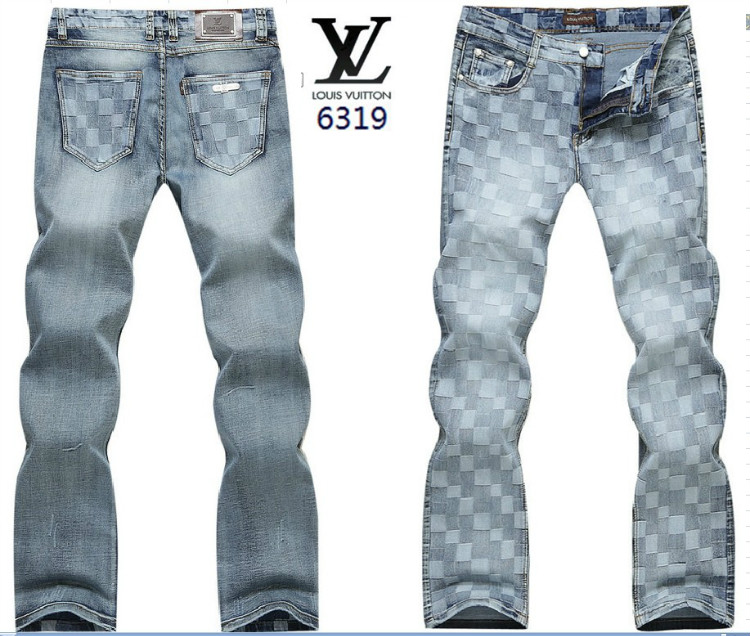 Louis Vuitton men jeans-LV7873M : cheap shoes,clothing,belts,sunglasses,hats