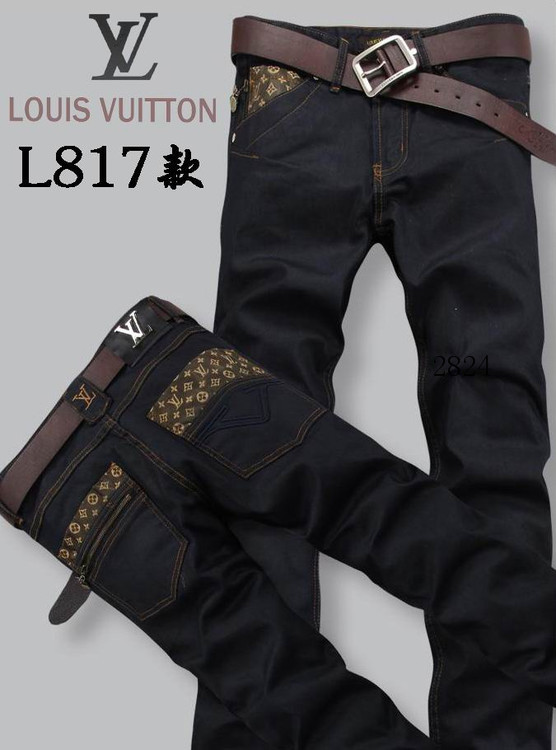 Louis Vuitton men jeans-LV7873M : cheap shoes,clothing,belts,sunglasses,hats